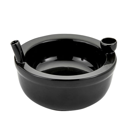 NOVELTY ROAST & TOAST CEREAL BOWL - BLACK COLOR