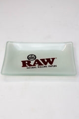 RAW GLASS MINI TRAY-Frosted - One Wholesale