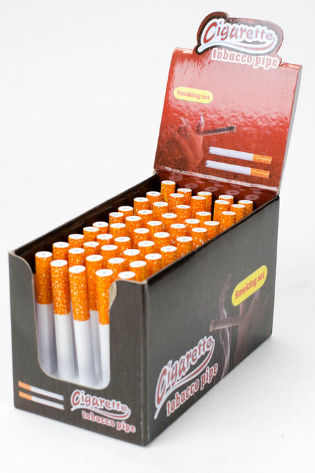 Metal one hitter pipe Box of 50- - One Wholesale
