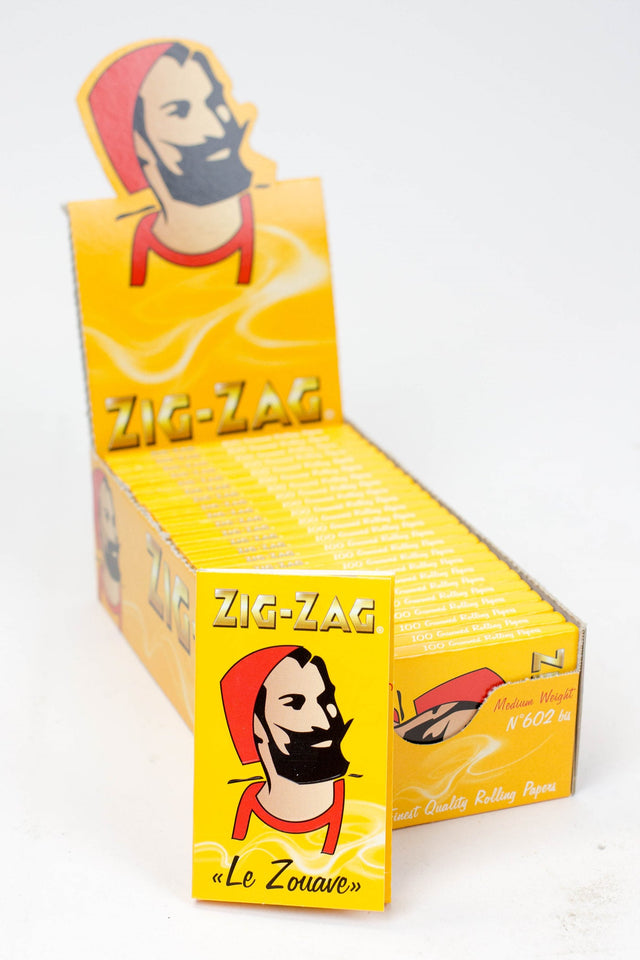 Zig Zag Classic Yellow Medium Weight Rolling Papers- - One Wholesale