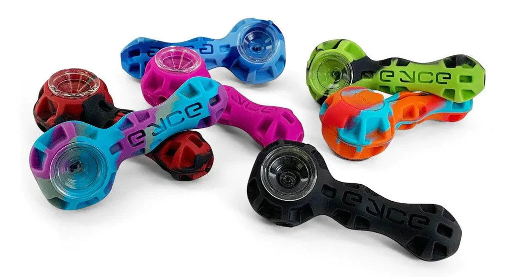 Eyce | Spoon Display – Pack of 10 (Assorted) Silicone Pipe Synergy Innovation