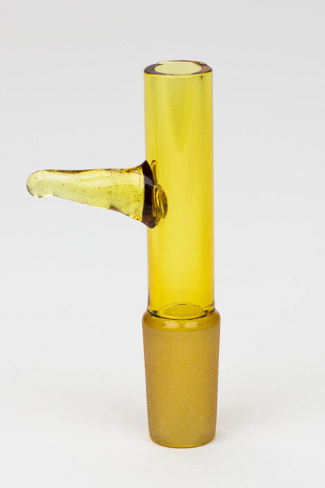 Glass popper bowl Bowl · Banger · Oil Burner ONE Yellow 14 mm Female Joint