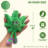 Lil' Mary Jane Weed Leaf | 420 Cat Toy & Collectible Plushie For Pet PAW20