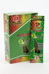 HONEYPUFF Fruit Flavored Hemp Wraps Leaf Wrap ONE Green Apple