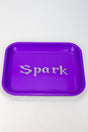 SPARK - Rolling Tray [LARGE]-Purple - One Wholesale