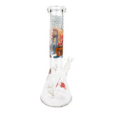 Cheech & Chong® Glass | 15" In the Couched Beaker Bong [CC142] Glass Bong Smoking Cat Distribution