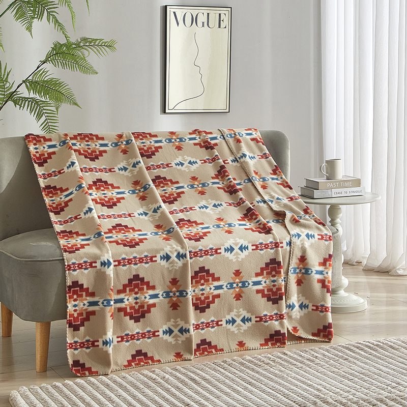 Nu Trendz | Solstice Pattern Polar Fleece Blanket-Assorted Box of 24 [0138] Blanket Canadian Distributor