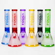 FOGGX | 14" Sandblasted Frosted Big Skull Beaker Water Pipe – 7mm Thick [FT1648ATS] Glass Bong LEHIGH WHOLESALE