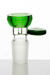 Thick Glass bowl Bowl · Banger · Oil Burner ONE Green 18 mm female Joint