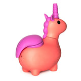 LIT® Silicone | 4.75" Unicorn Hand Pipe Silicone Pipe Smoking Cat Distribution Pink
