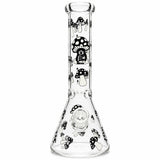 10" Glow-in-the-Dark Mushroom Beaker Bong Glass Bong Super Supplys Inc