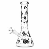 10" Glow-in-the-Dark Mushroom Beaker Bong Glass Bong Super Supplys Inc