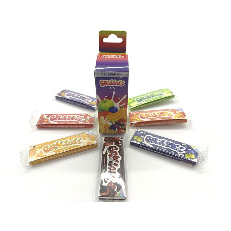 Brilloll | ACE Flavored Rolling Paper – 1¼ Size 1 - 1/4" Size Canadian Distributor Mix