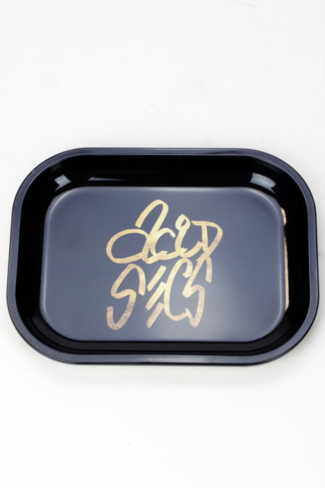 Acid Secs Metal Mini Rolling Tray- - One Wholesale