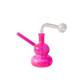 4" Oil Burner Water Bong [AK-I4] Oil Burner Canadian Distributor Pink