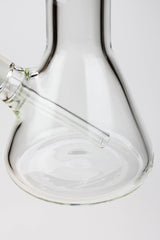 15.5" AQUA Glass / 9mm / glass beaker water bong- - One Wholesale