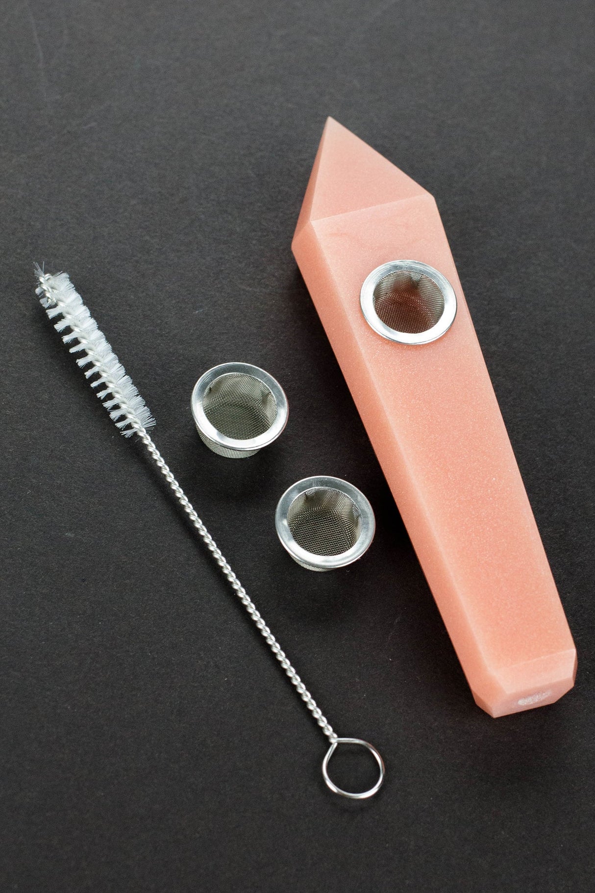 Acid Secs - Glow In The Dark Luminous Crystal Stone Smoking Pipe Quartz · Stone Pipe Acid Secs Productions Inc.