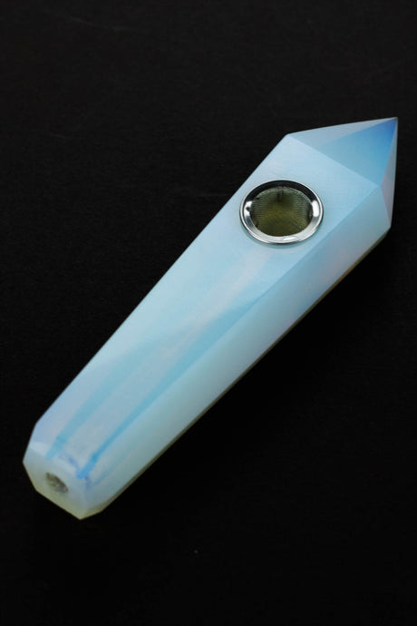 Acid Secs - Plain Natural Opal Smoking Pipe Quartz · Stone Pipe Acid Secs Productions Inc.