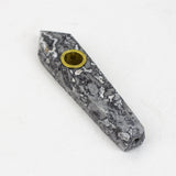Acid Secs - Crystal Stone Smoking Pipe with choke hole Quartz · Stone Pipe Acid Secs Productions Inc. Picasso
