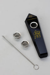 Acid Secs - Natural Obsidian Smoking Pipe Quartz · Stone Pipe Acid Secs Productions Inc.