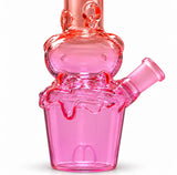 Fortune | 10" Character Cup Glass Water Pipe Glass Bong Fortune