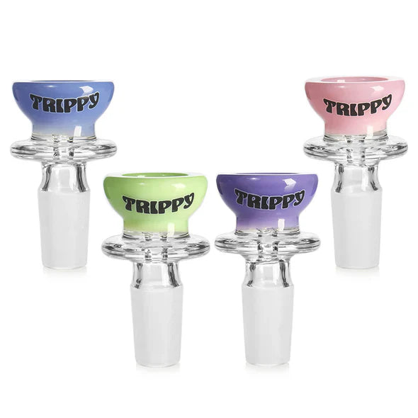 Trippy | 14mm Bowl with Solid Colour – Assorted [BB-TRPY-06] / 1 pcs Bowl · Popper Small Biz Distributors