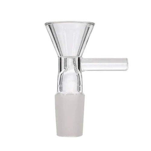 Clear Glass Bowl with Handle – 14mm or 18mm Bowl · Banger · Oil Burner Small Biz Distributors 14mm