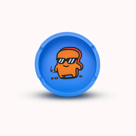 Choast | 3.5″ Silicone Ashtray – Heat-Resistant & Durable Silicone Ashtray Choast Blue