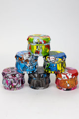 4 parts Graphic Metal grinder Box of 6- - One Wholesale