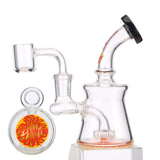Xtreme | 5" Oil Rig with quartz banger [BT4409] Glass Rig Canadian Distributor