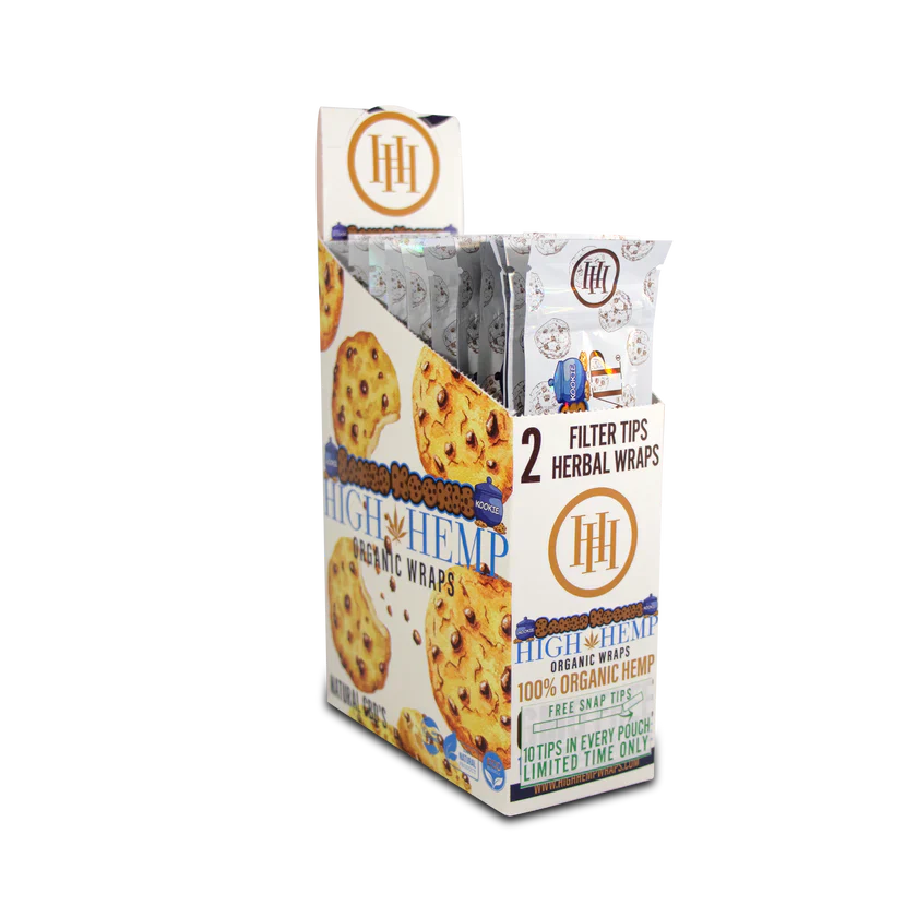 High Hemp | Organic Wraps Wraps – 2 Count (25 Packs / Box) Leaf Wrap LEHIGH WHOLESALE BAKED KOOKIES