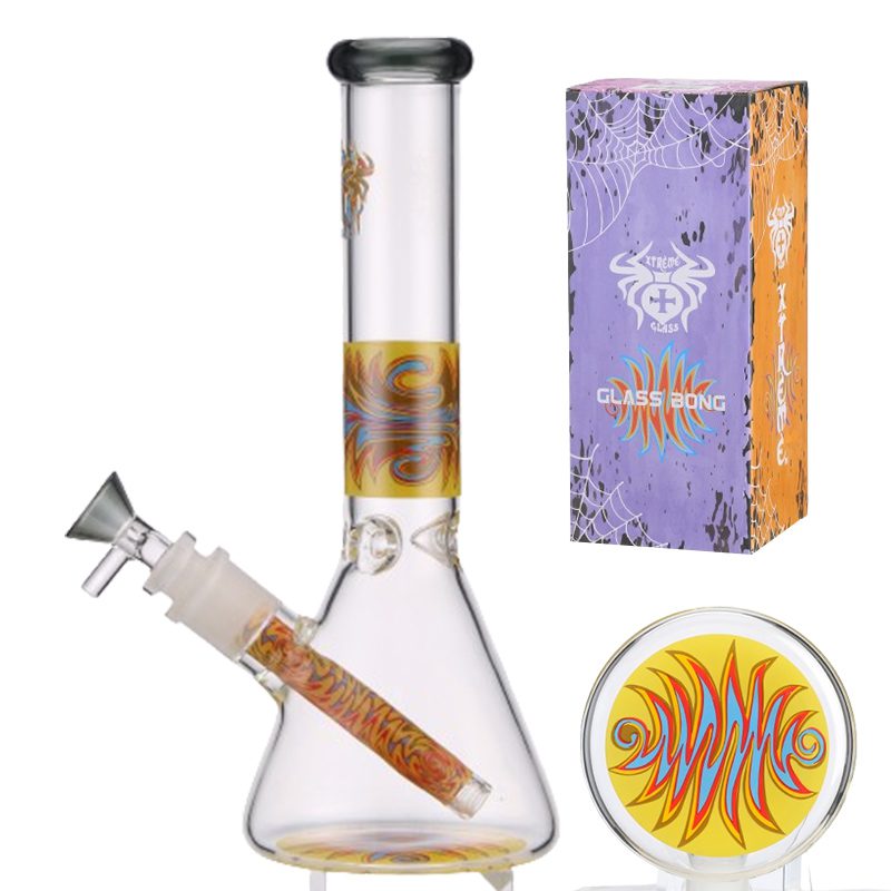 Xtreme | 10" Glass water bong [K4]