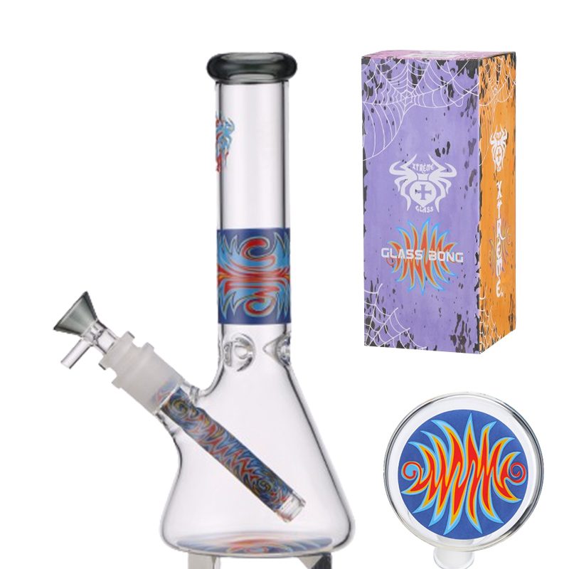 Xtreme | 10" Glass water bong [K4]