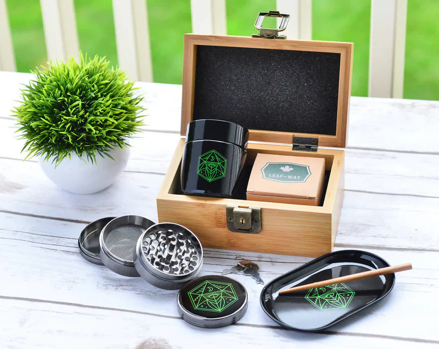 [4-Pack] Vintage Stash Box Bundle