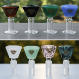 Xtreme | 14mm Diamond Cutting Shape Glass Bowl – Assorted Box of 8 (CC408) Bowl · Popper Canadian Distributor