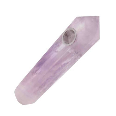 QUARTZ PIPE | AMETHYST Quartz · Stone Xhaal Inc