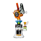 Cheech | 12.5" Pistalado Bong CHE-356 Glass Bong Smoking Cat Distribution