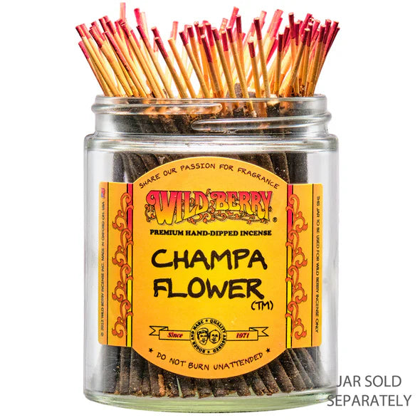 WILD BERRY | 4" Incense Shorties - 100ct Incense LEHIGH WHOLESALE CHAMPA FLOWER