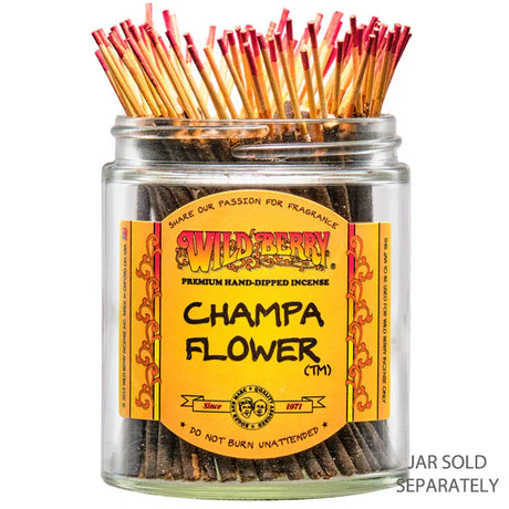 WILD BERRY | 4" Incense Shorties - 100ct Incense LEHIGH WHOLESALE CHAMPA FLOWER