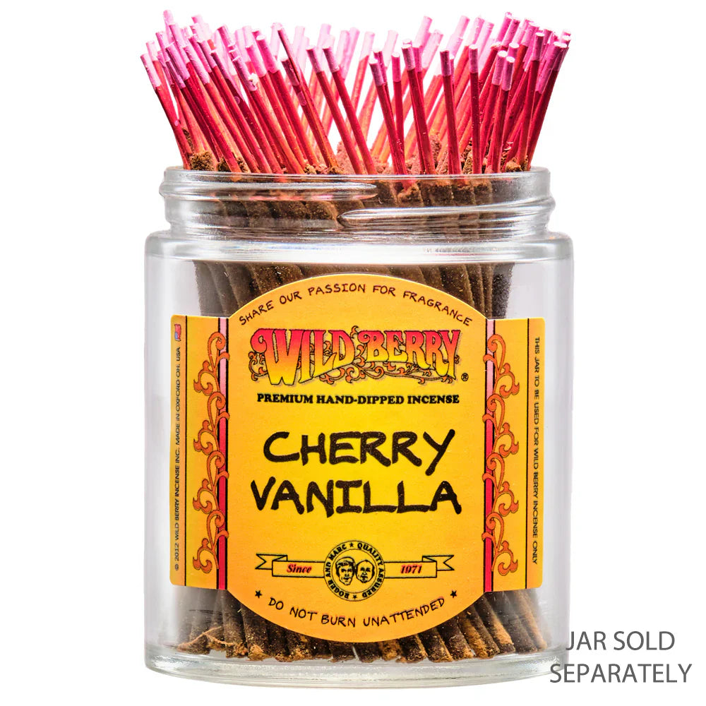 WILD BERRY | 4" Incense Shorties - 100ct Incense LEHIGH WHOLESALE CHERRY VANILLA