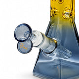 Fortune | 10" Dual-Tone Geometric Beaker Bong Glass Bong Fortune
