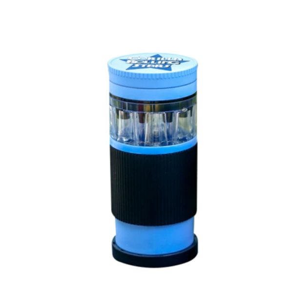 Grind Pro | X360 Magnetic Herb Grinder & Cone Filler (CN7771) Filler · Poker Canadian Distributor Blue