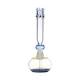 16″ Inside Out Jade Blue Color Tube Glass Bong [C2698]