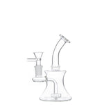 6″ Clear Glass Bong with water diffuser [DCK-017] Glass Bong Canadian Distributor