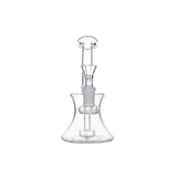 6″ Clear Glass Bong with water diffuser [DCK-017] Glass Bong Canadian Distributor