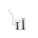 6″ Clyde Bubbler – Dual Chamber Glass Bong [DCK-018] Glass Bong Canadian Distributor