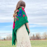 Metallic Kokum Floral Scarf Pack of 10 Scarf Canadian Distributor