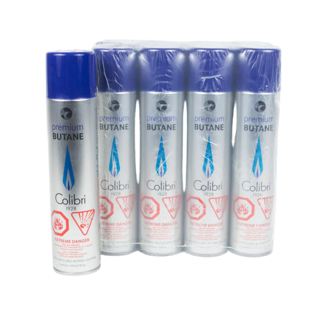 Colibri | Premium butane Pack of 12 Butane · Fluid LEHIGH WHOLESALE