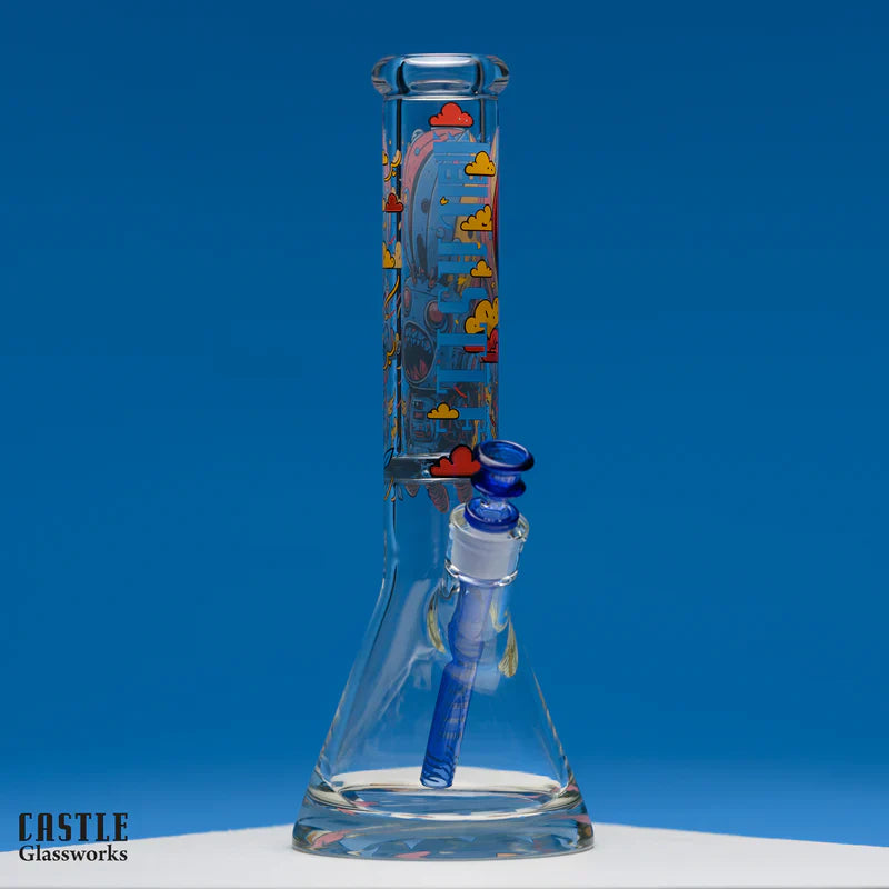 Castle Glassworks | 14" Robot [CG-302]