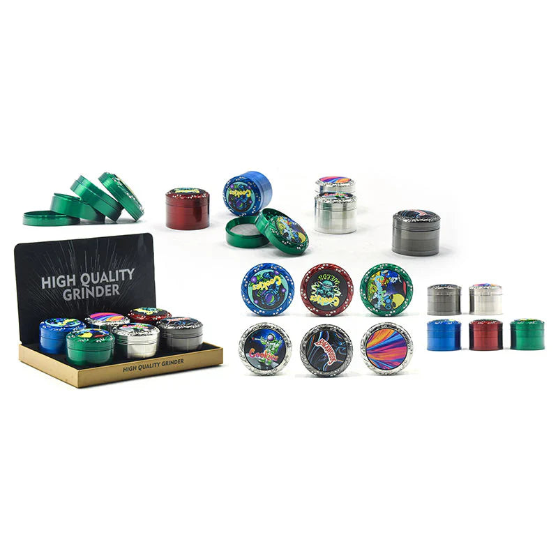 MST3020-Zinc Alloy Grinder-6pcs/display Display Pack The MST